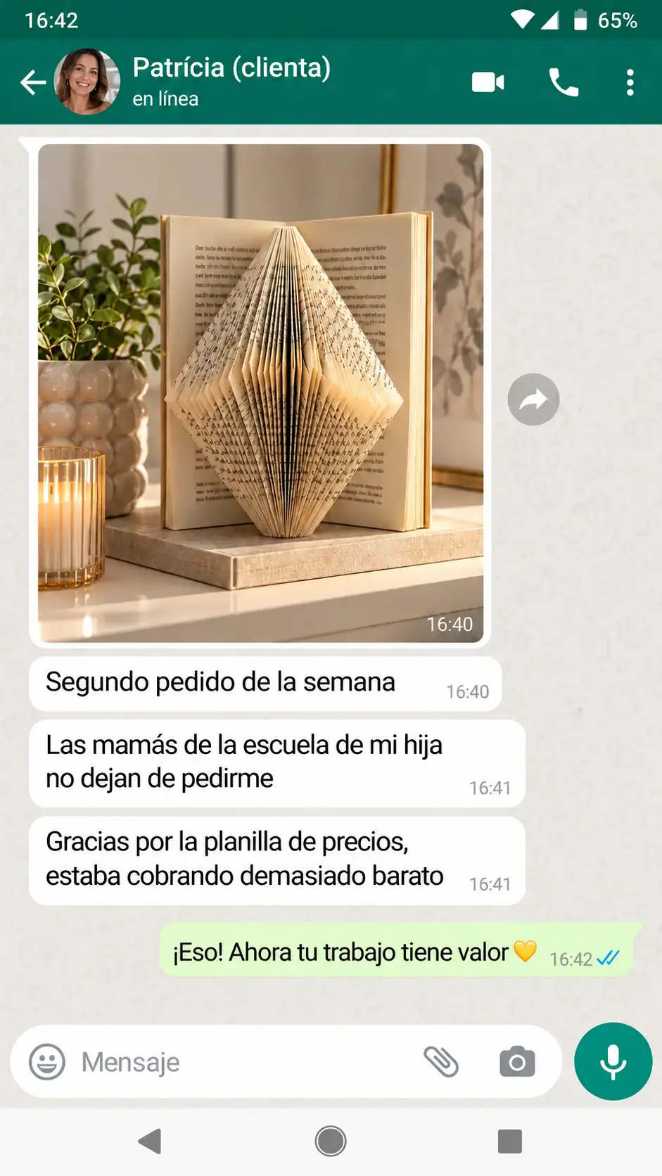 Testimonio de cliente 1